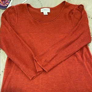 Cold shoulder sweater